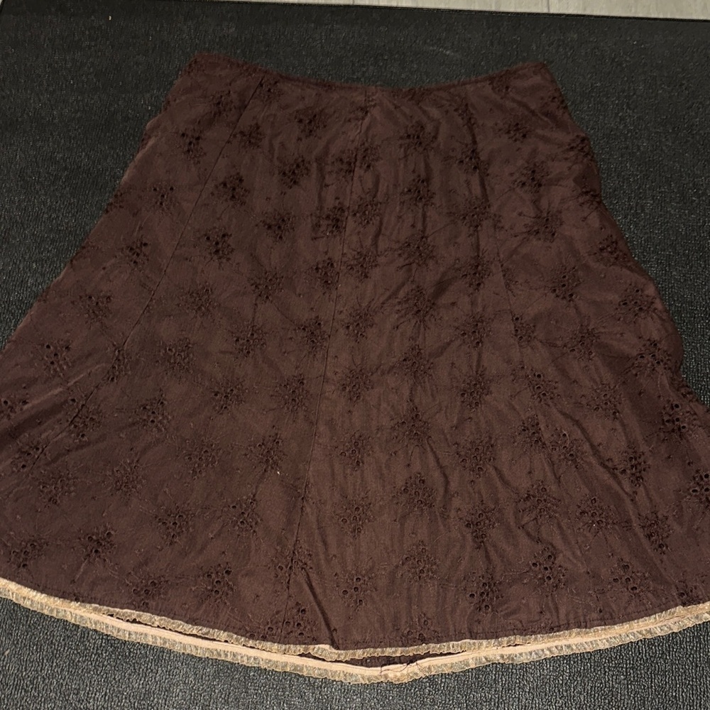 Sage brush trading Co. Elegant Brown Skirt